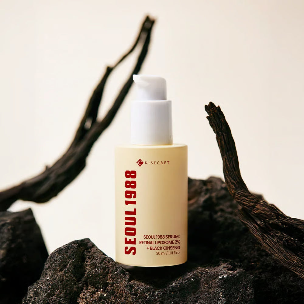 K-Secret Seoul Retinal Serum – Ginseng Smoothing Korean Skincare