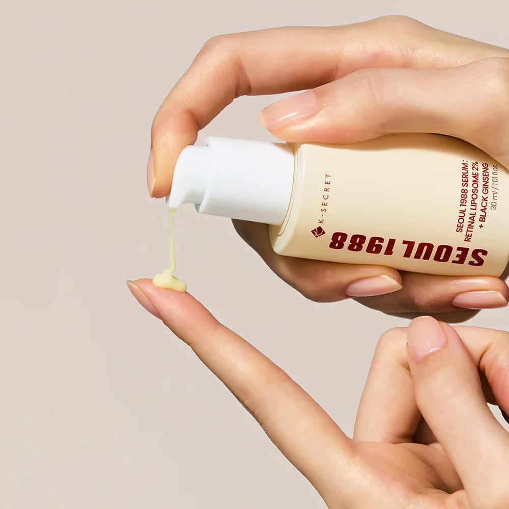 K-Secret Seoul Retinal Serum – سيروم كوري بالجينسنغ للبشرة الناعمة