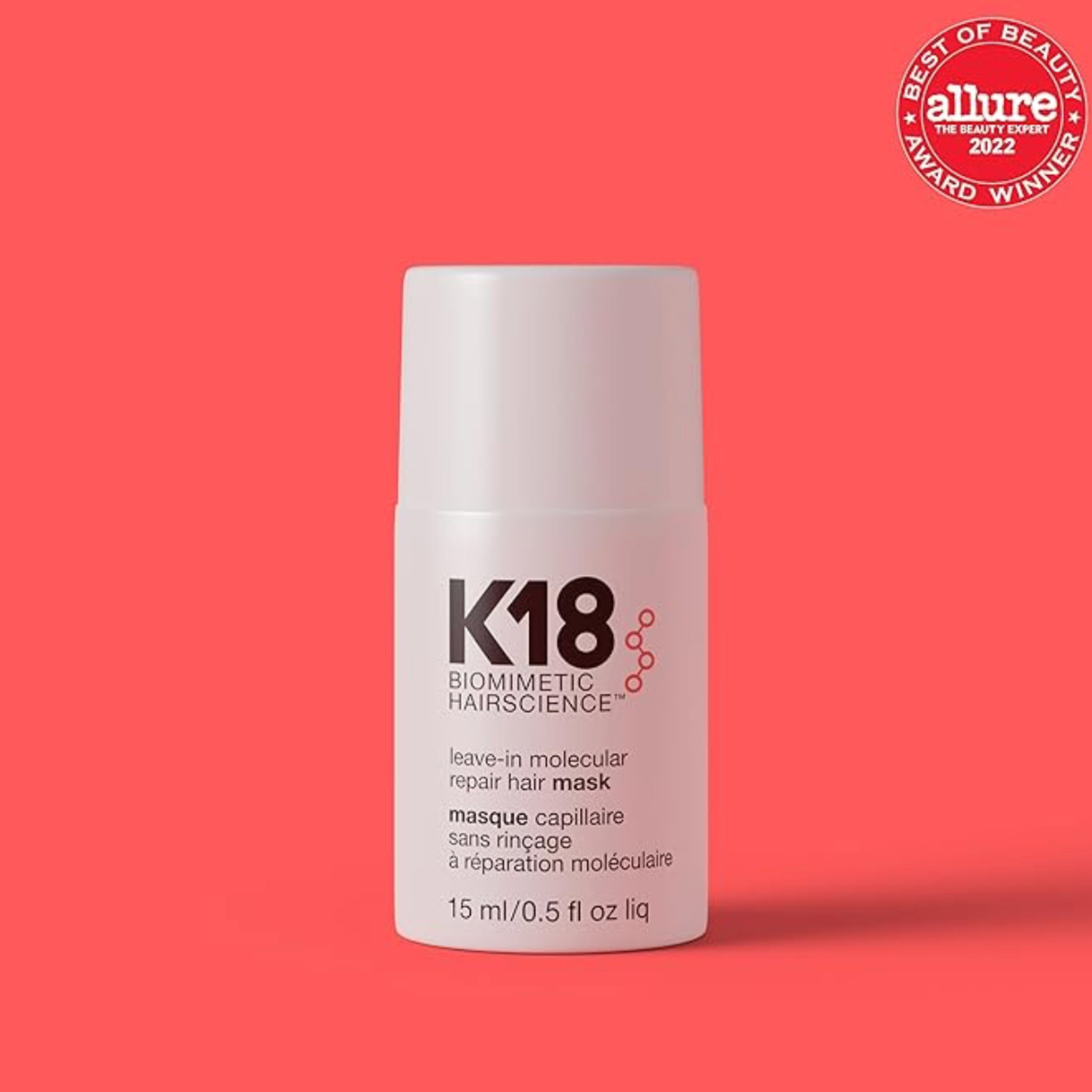 K18 Leave-In Molecular Hair Mask – 15ml