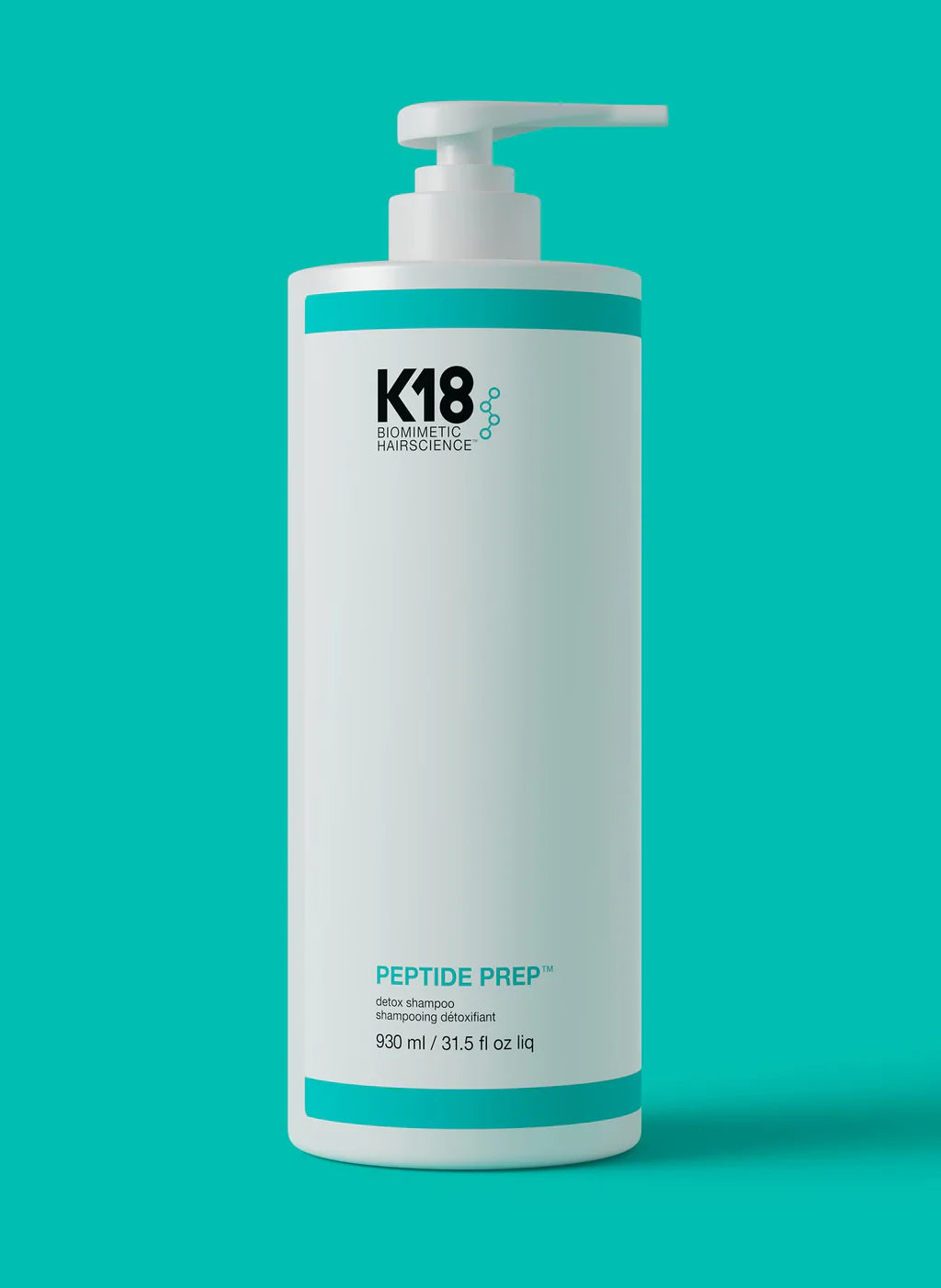 K18 Peptide Prep Detox Shampoo – Professional Clarifying Hair Cleanser