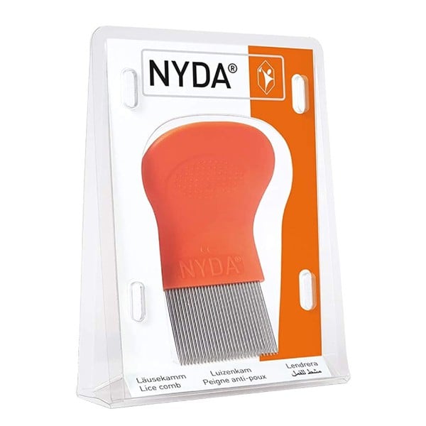 Nyda Anti Lice Comb Orange/Grey