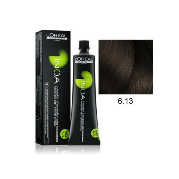 Loreal professionnel ammonia free hair color 60g inoa 6.13