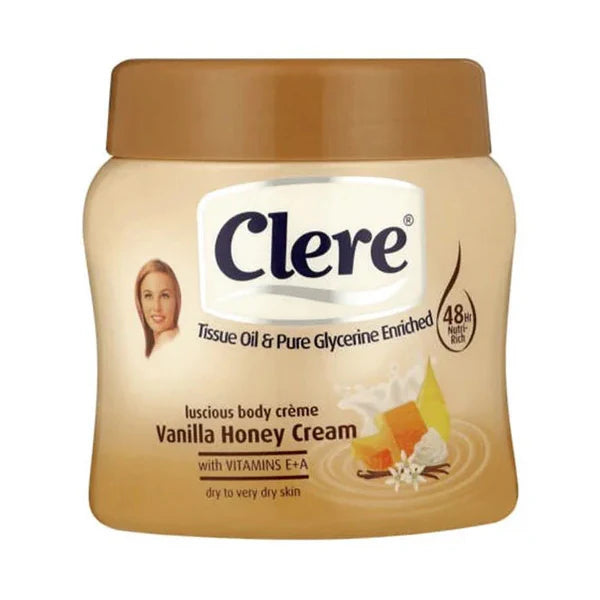 Clere Villa Honey Body Creme – Nourishing Daily Skin Moisturizer