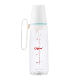 Pigeon Feed Bottle 240ml Glass With A Handle