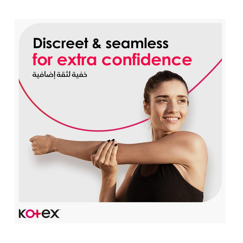 Kotex Ultra Thin Super Sanitary Pads with Wings - 8 Count Pack