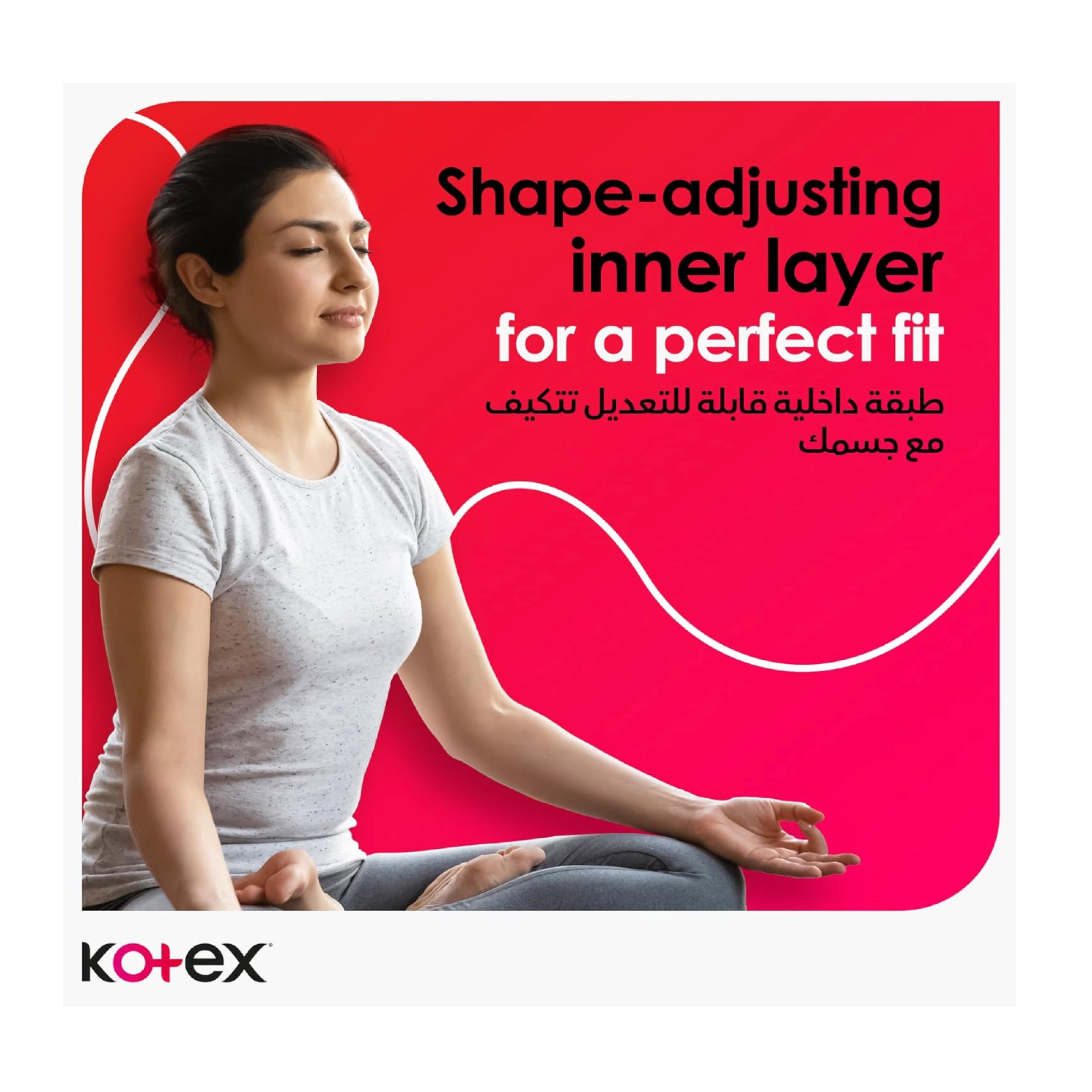 Kotex Ultra Thin Super Sanitary Pads with Wings - 8 Count Pack