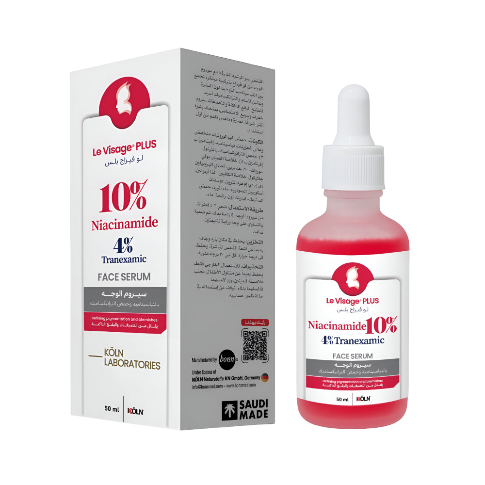 Le Visage Plus Face Serum 50ml With Niacinamide And tranexamic Acid
