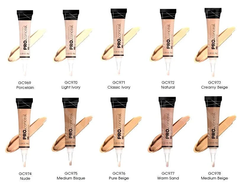 L.A. Girl HD Pro Concealer – تغطية كاملة للبشرة بدرجة Fawn