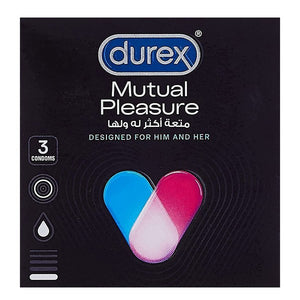 Durex Condoms 3pc Mutual Pleasure