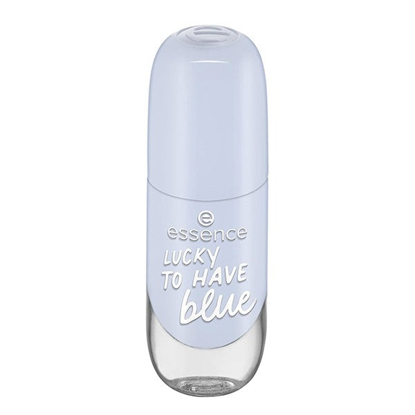 Essence gel nail polish 39 lucky to have blue