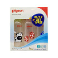 Pigeon feed bottle plastic (2 + 1 free) 240 ml