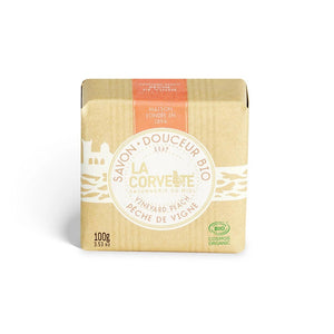 Douceur Bio Feuille Figuier.100g
لاكورفت صابون الخوخ الطبيعي