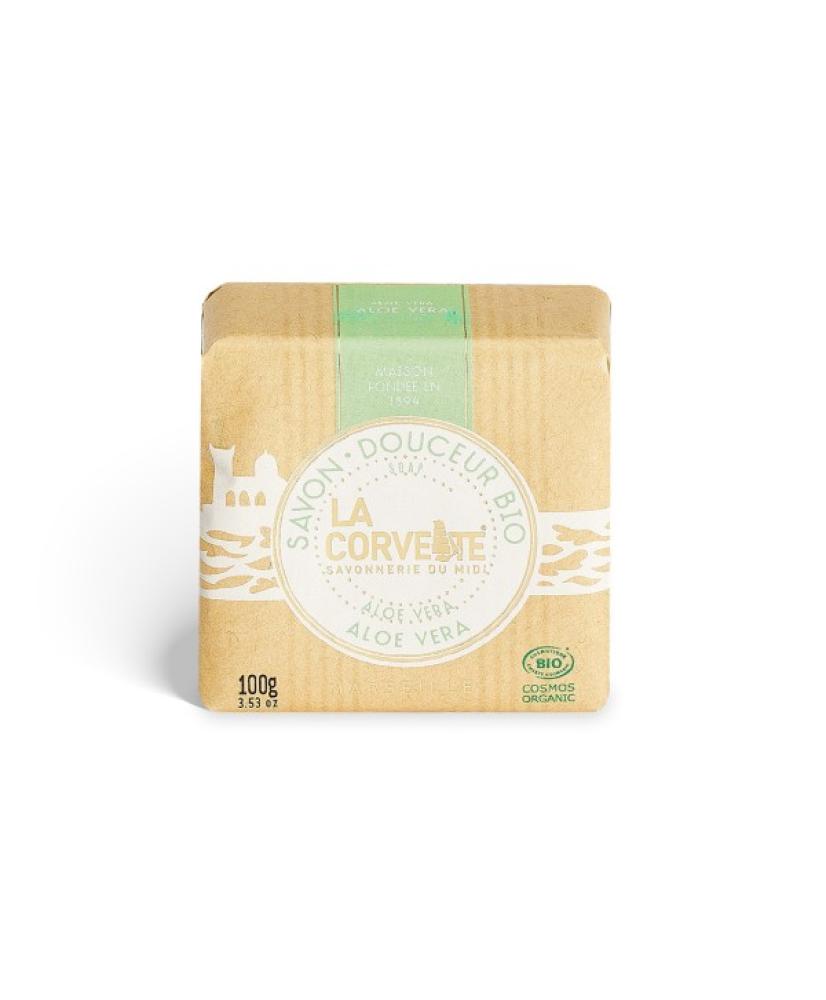Douceur Bio Aloe Vera 100g
لاكورفت صابون الصبار العضوي
