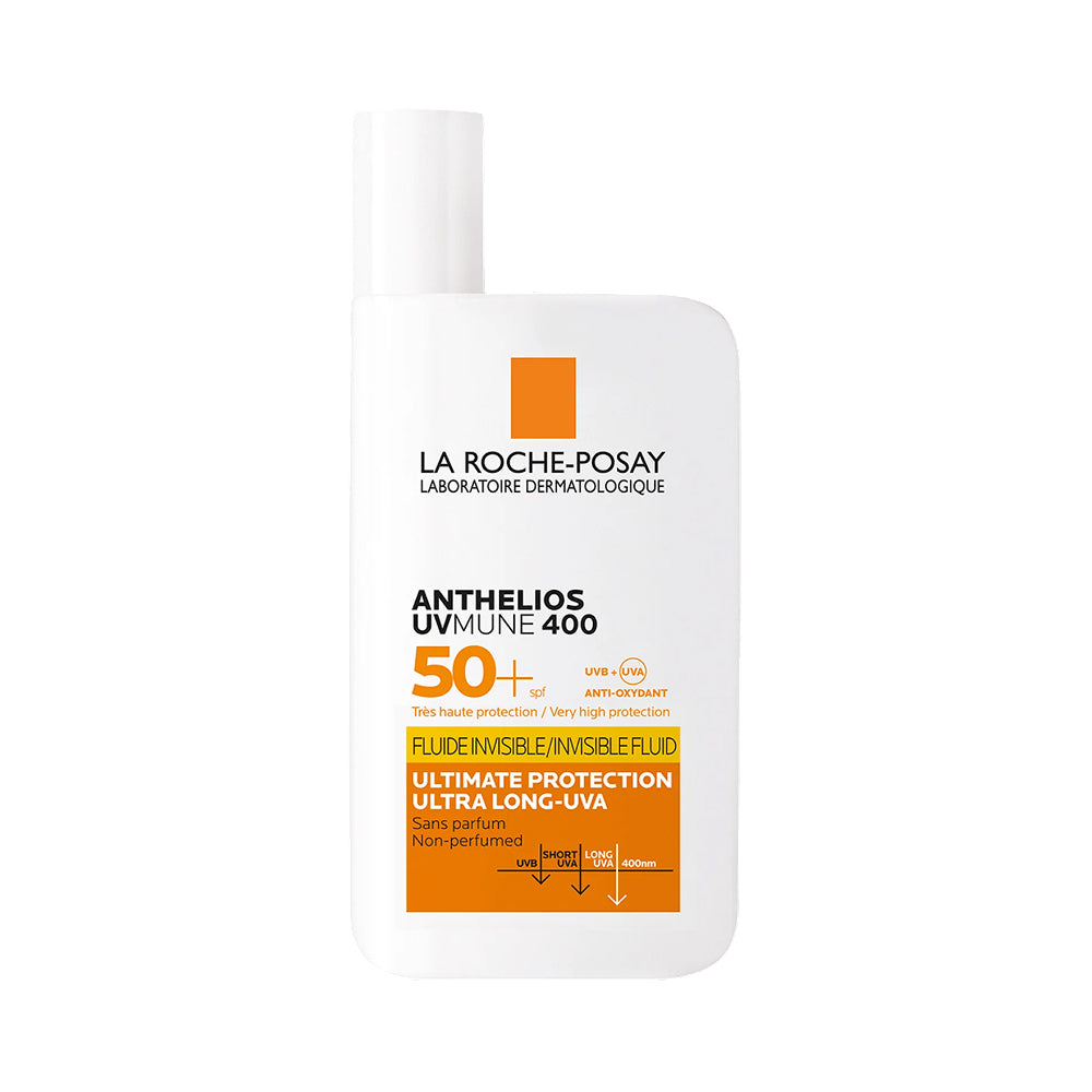 La Roche-Posay Anthelios UVMune 400 SPF 50+ Invisible Fluid Sunscreen – 50ml