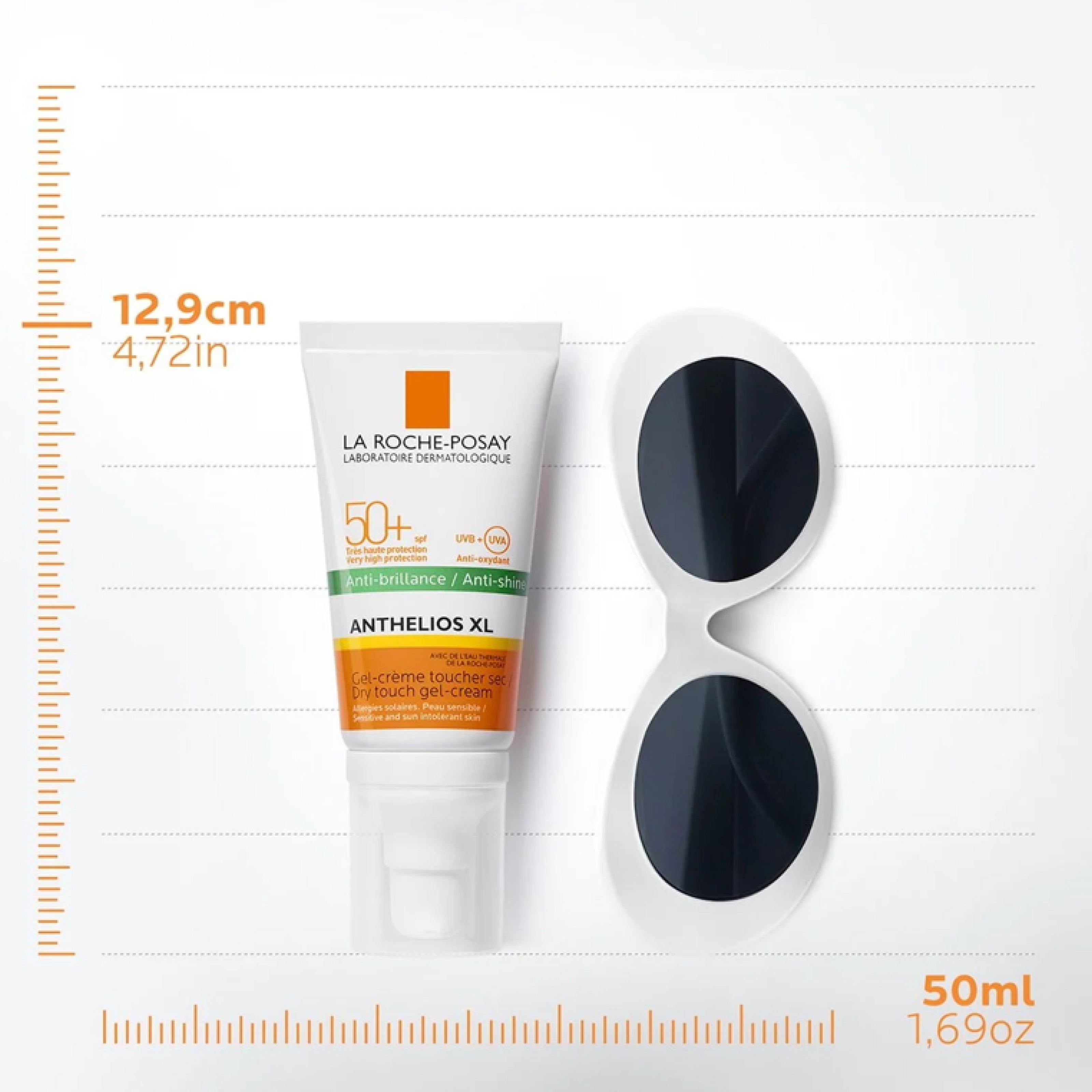 La Roche Posay Anthelios SPF 50+ Gel Cream - Dry Touch Sunscreen 50ml