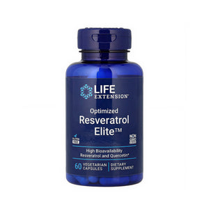 Life Extension Optimized Resveratrol Elite - 60 Vegetarian Capsules