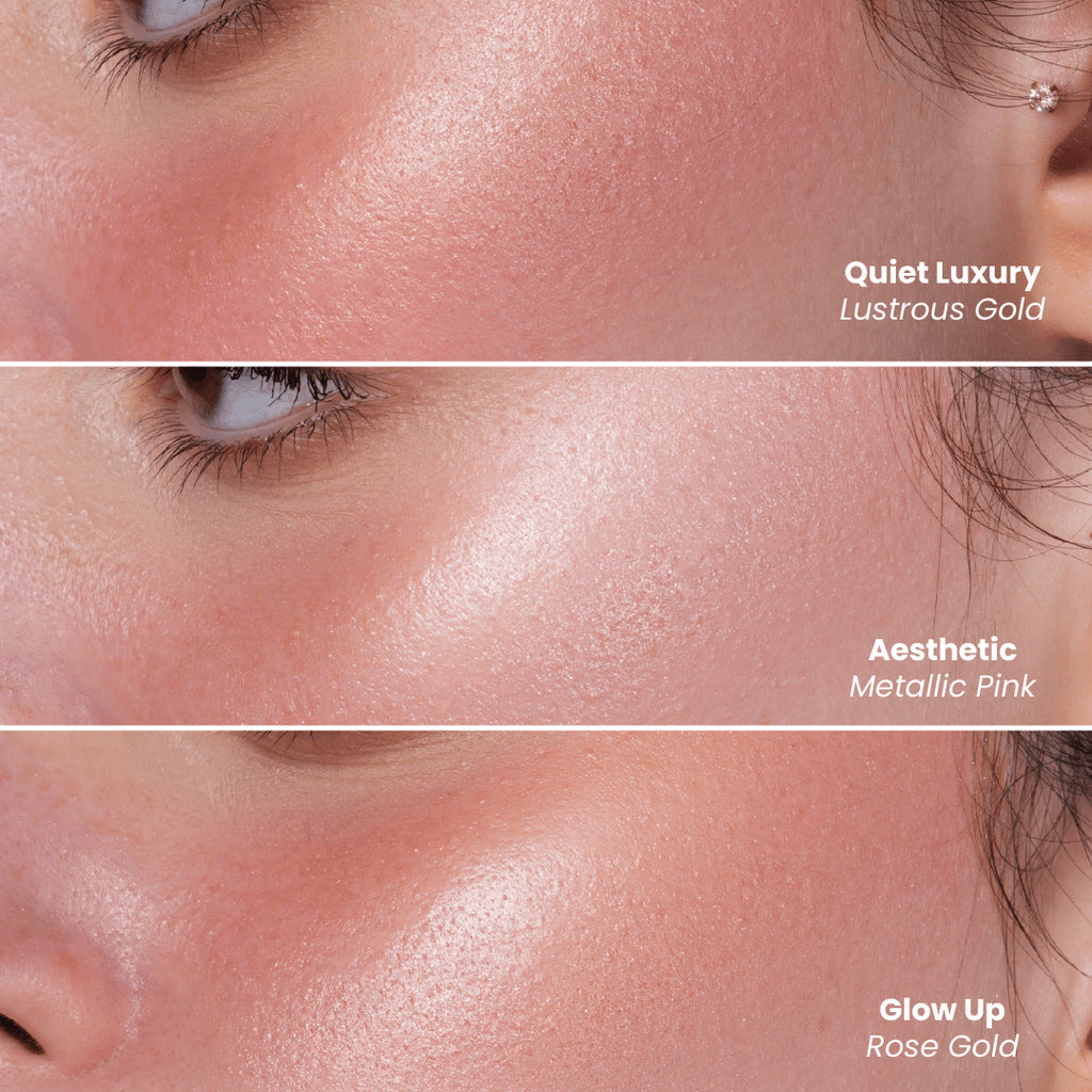 لوكا هايلايتر 02 – بينك ميتاليك جمالي (Aesthetic Metallic Pink)