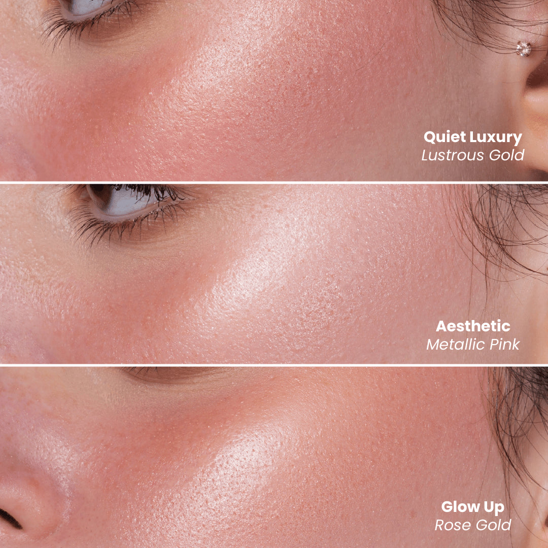 لوكا هايلايتر 02 – بينك ميتاليك جمالي (Aesthetic Metallic Pink)