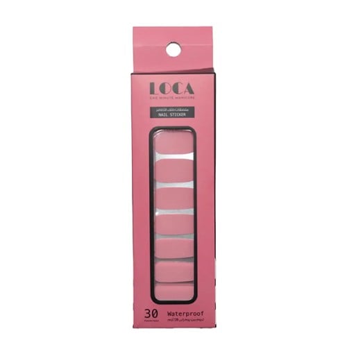 Loca Loca Nail Polish Sand Land Adhesive Pink