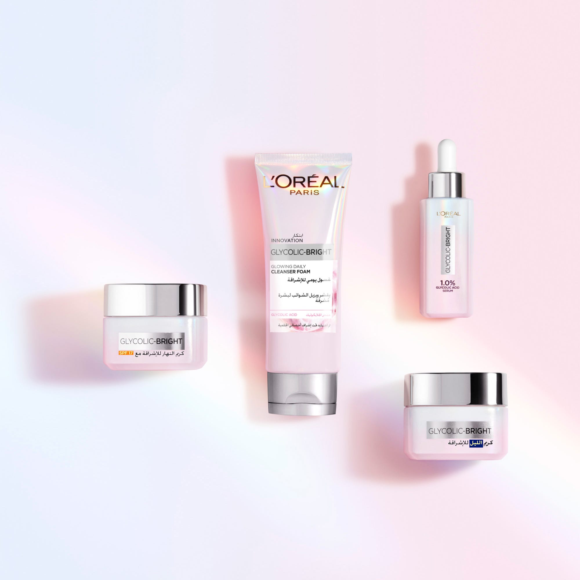 L'Oreal Glycolic Bright Face Wash – Exfoliating Brightening Cleanser