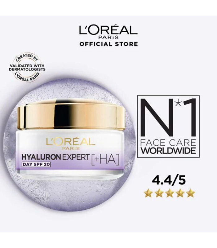 L'Oréal Hyaluron Expert Day Cream with SPF – Hydrating Smoothing Care 50ml