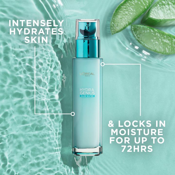 L'Oreal Hydra Genius Aloe Water Hydrating Gel for Normal to Dry Skin 70ml