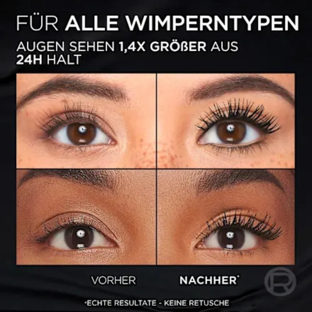 L'Oreal Panorama All Night Mascara – Volumizing & Long-Wear Black