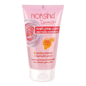 Norsina face wash 150ml daily with rose