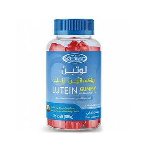 Mothernest مكملات اللوتين والزياكسانثين والزنك - 60 حبة