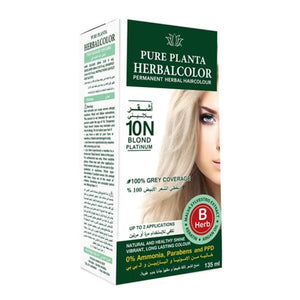 Pure Planta Ammonia-Free Hair Color 135ml 10N Platinum Blonde