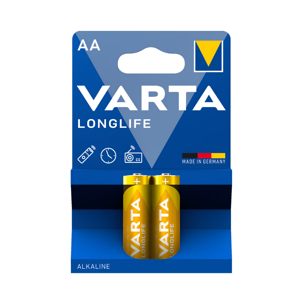 Varta battery 2pc long life aa