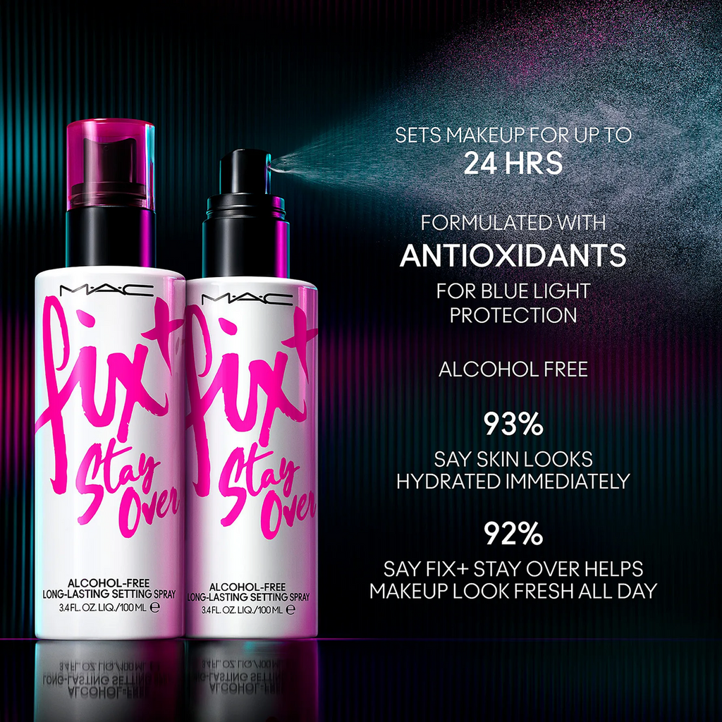 MAC Fix+ Stay Over Makeup Setting Spray – Long-Wear Fixer 100ml