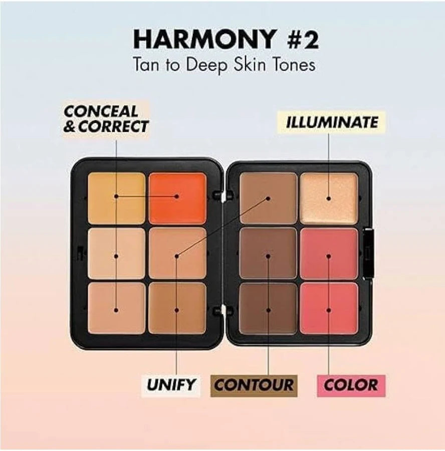 Make Up For Ever HD Skin Harmonie Palette – Professional Face Makeup