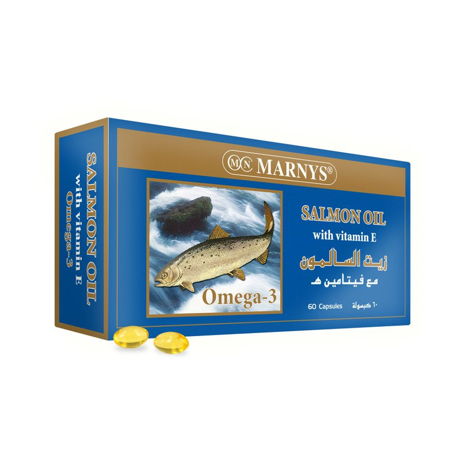 Marnys Omega 3 Salamon Oil Capsule 60pcs