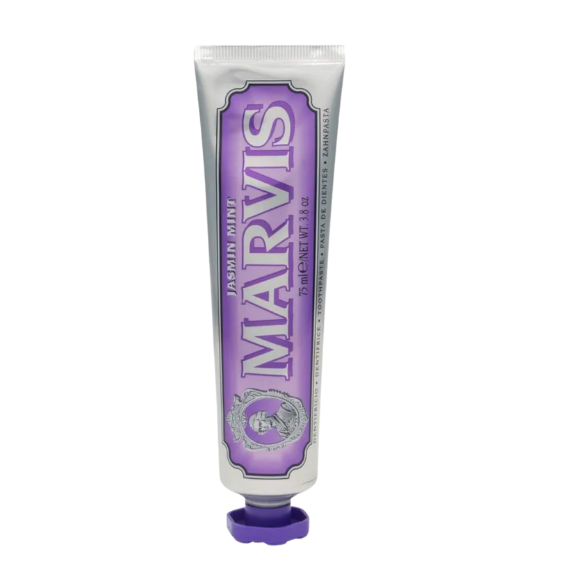 Marvis Jasmine Mint Toothpaste – Fluoride-Free Italian Formula, 75ml