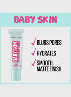 Maybelline Baby Skin Instant Pore Eraser | Silky Face Primer for All Skin