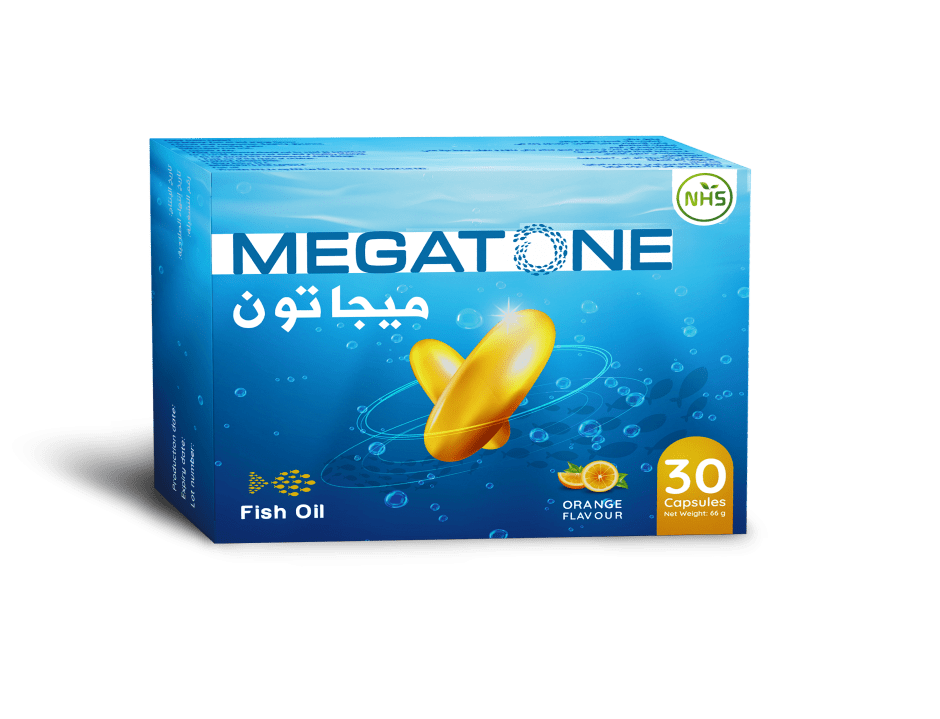 Megatone Fish Oil Orange Fav 30 Cap