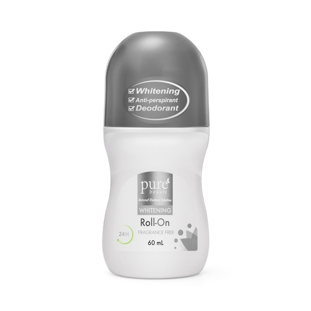 Pure Beauty Deodorant Roll On 60ml Whitening Fragrance Free