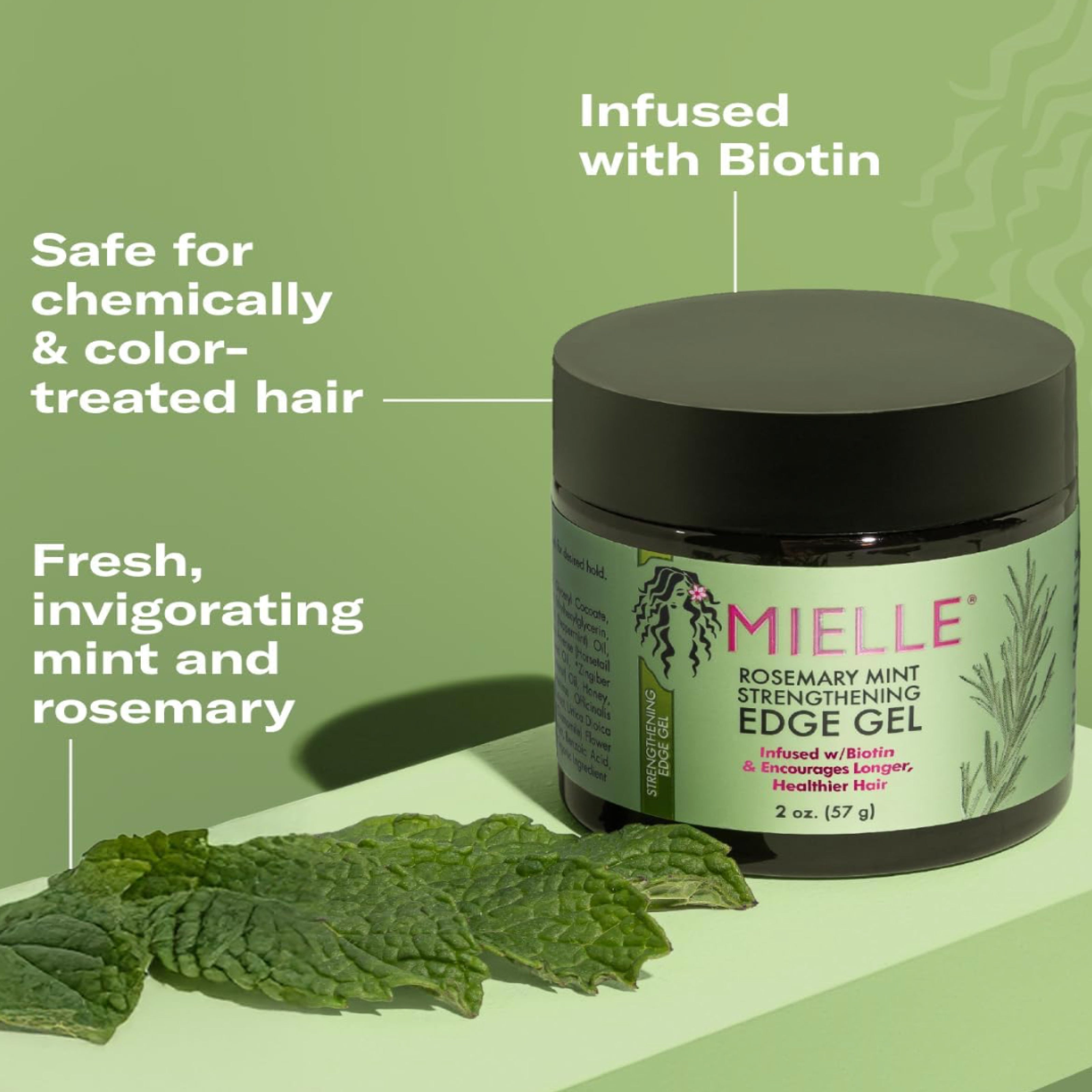 Mielle Hair Gel 57g With Rosemary And Mint