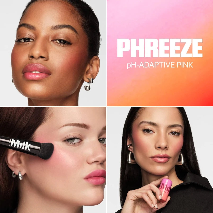 Milk Makeup Liquid Blush – Shell | Buildable Dewy Cheek and Lip Color