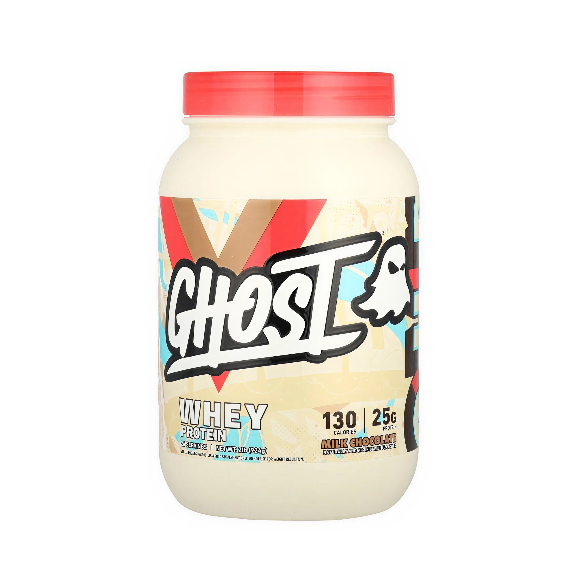 Ghost Whey Protein Powder, Milk Chocolate - 25G Protein