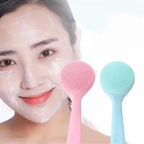 Minigood Dual-Sided Facial Cleaning Massage Brush | Deep Cleansing Tool