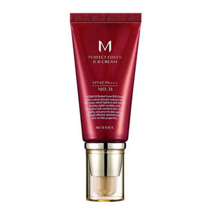 Missha Missha Foundation For Perfect Coverage With Sun Protection Golden Beige 31