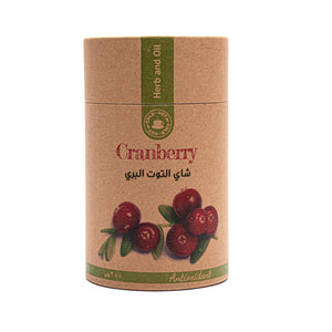 Mother Tea Natural Cranberry Tea – Antioxidant Herbal Blend - 200g