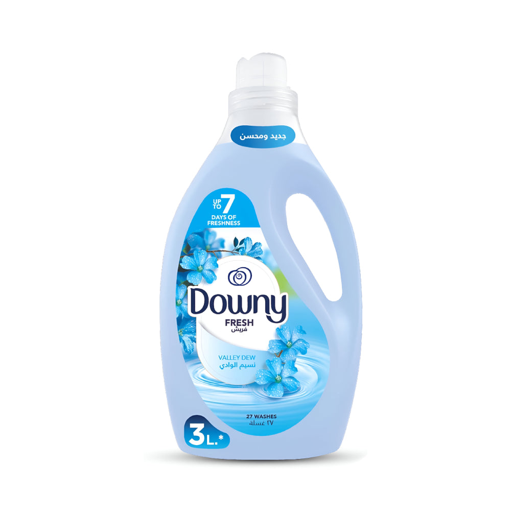 Downy Laundry Liquid 3L Valley Breeze Brushes