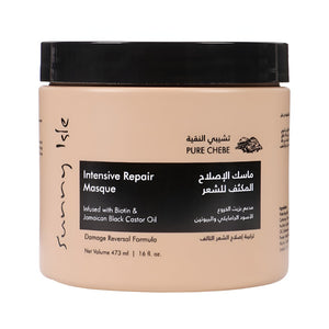 Sunny Isle Hair Mask 473ml Intensive Repair For Hair With Chebe Powder And Jamaican Black Castor Oil