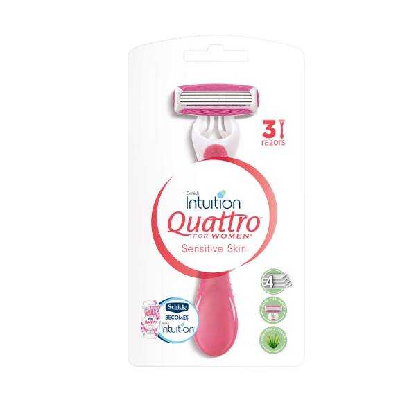 Schick razor for women 3pc sensitive skin