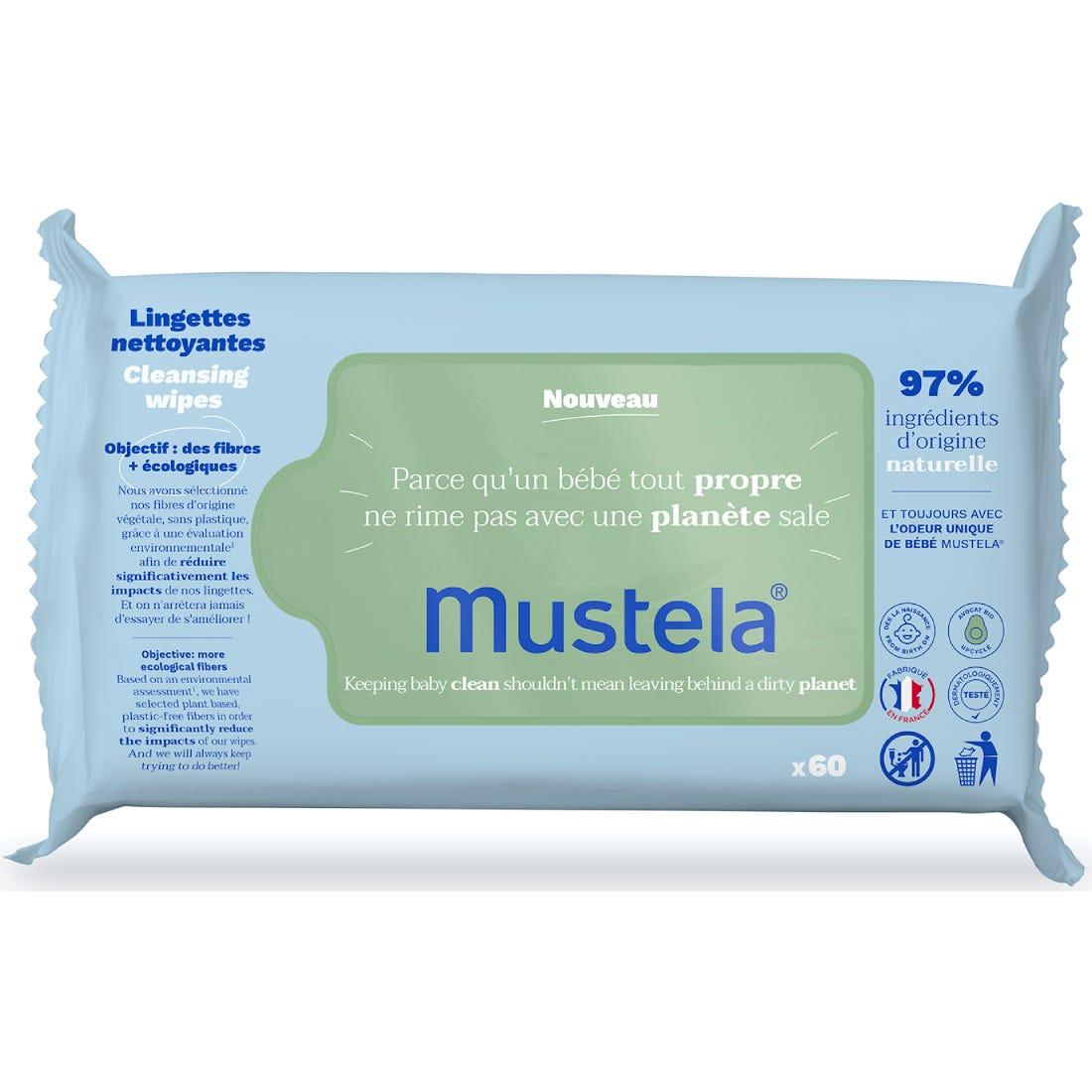 Mustela Dermo-Soothing Wipes60 Unit