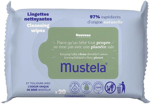 Mustela Dermo-Soothing Wipes20 Unit