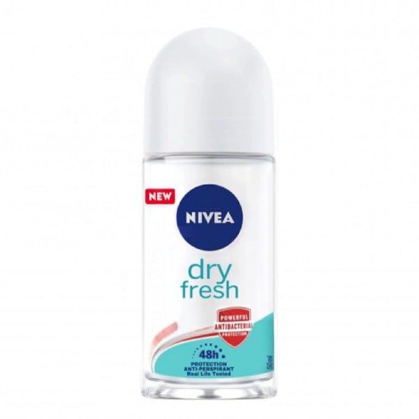 Nivea deodorant roll on 50 ml dry fresh for women